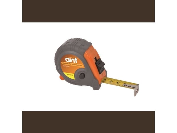 AVIT AV02010-ISO målebånd, kalibrert (ISO), 3 m, stål