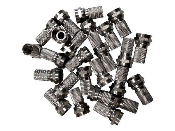 25 kpl 0403454 F-liitinsarja Kaapelin halkaisija: 7 mm 25 kpl