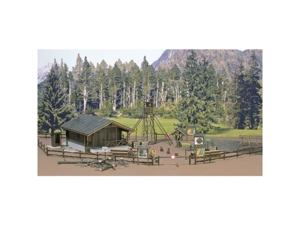 Busch 6042 H0 sett skogshytte byggesett