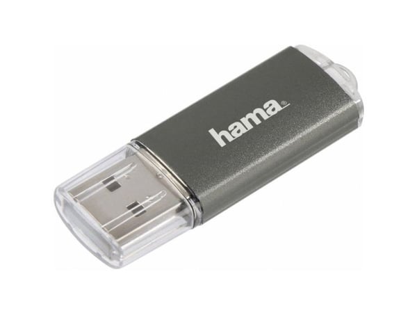 Hama FlashPen "Laeta" - USB flash-enhet - 16 GB - USB 2.0 - grå