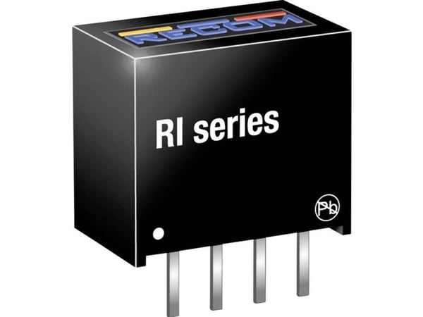 RECOM RI-0515S DC/DC-muunnin, tulostus 133 mA 2 W Lähtöjen määrä: 1 x
