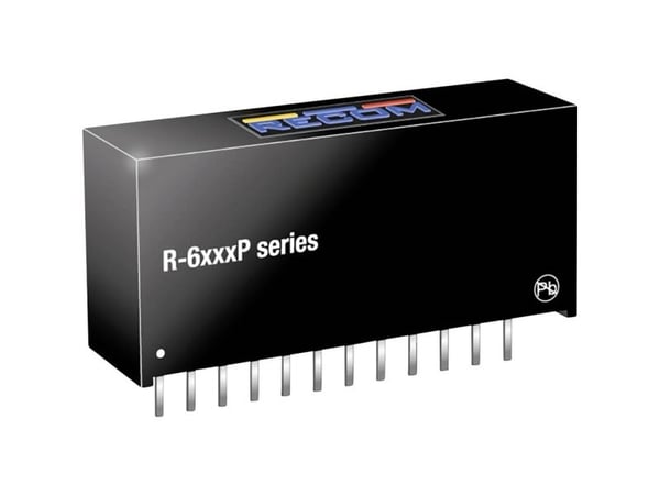 RECOM R-615.0P DC/DC-muunnin, tulostus 1000 mA Lähtöjen määrä: 1 x