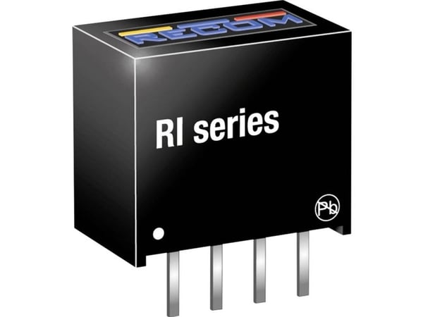 RECOM RI-0505S DC/DC-muunnin, tulostus 400 mA 2 W Lähtöjen määrä: 1 x