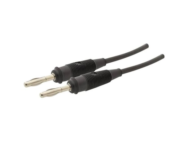 SKS Hirschmann SML 100/1 Prøveledning [Lamelstik 4 mm - Lamelstik 4 mm] 1.00 m Lajittelu