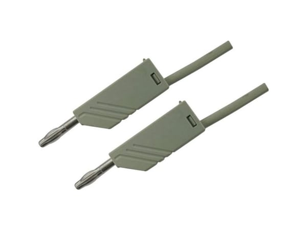 SKS Hirschmann MLN 150/2,5 GR Prøveledning Lamelstik 4 mm Lamelstik 4 mm 1.50 m Grå 1 stk
