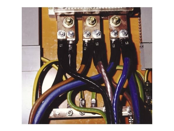 CellPack 145093 SR2LK 25-70 Shrink slangesættet for fase identifikation Sort Indhold: 1 Set