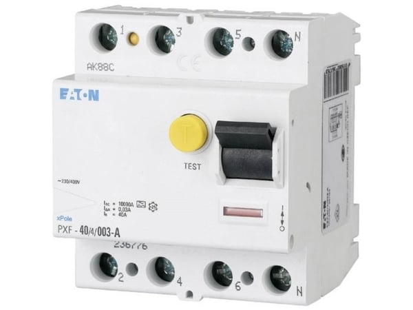 Eaton PXF-63/4/03-A, Vikavirtasuoja, 10000 A, IP20