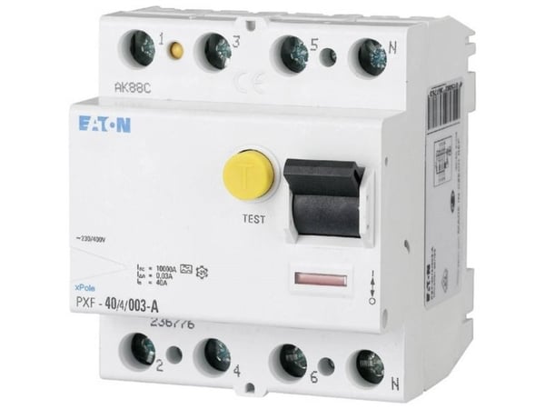 Eaton PXF-40/4/03-A, Vikavirtasuoja, 10000 A, IP20