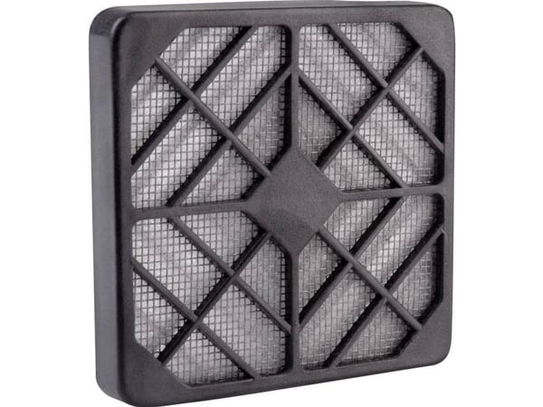 Wallair N40979 ventilasjonsgitter med filterinnsats (B x H x D) 12 x 12 x 6,6 cm