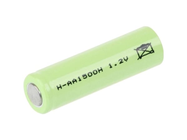 Mexcel H-AA1500HT oppladbart AA-batteri NiMH 1500 mAh 1,2 V 1 stk