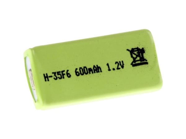 Mexcel HF600-3/5F Spesialbatteri Prismatisk NiMH 1,2 V 550 mAh 1 stk
