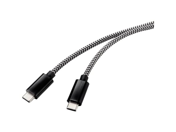 Renkforce RF-4598412, 3 m, USB C, USB C, USB 2.0, 0,48 Gbit/s, Sort