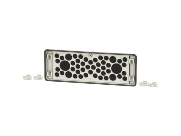 Eaton FL4-D Laippalevy Kaapeliläpiviennillä (P x L x K) 23 x 329 x 116 mm Harmaa 1 kpl