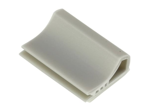 TRU COMPONENTS fästesockel TC-6645724 för flatkabel ljusgrå 100 st