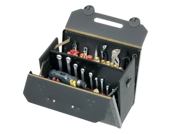 Parat verktøyveske TOP-LINE 17000581 mål: 460 x 210 x 340 mm okselær, sidevegger HDPE-plast (17000581)