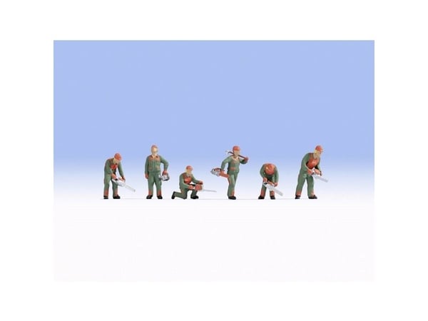 NOCH Forest Workers, HO (1:87), Grønn, Oransje