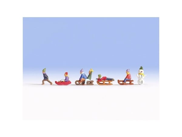 NOCH Children in Snow, TT (1:120), Monivärinen