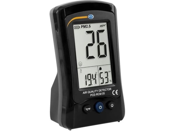 Finstøv-måleapparat PCE Instruments PCE-RCM 05 Temperatur, Luftfugtighed