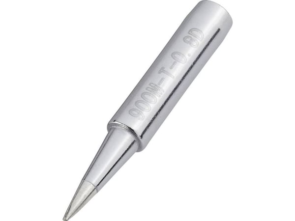 TOOLCRAFT T-0,8D loddespiss meisel- form 0,8 mm spissstørrelse 17 mm spisslengde 1 stk