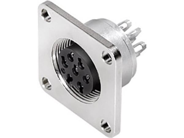 BINDER 09 0132 300 12, 3 A, 60 V, Hunstik, metallinen, IP67