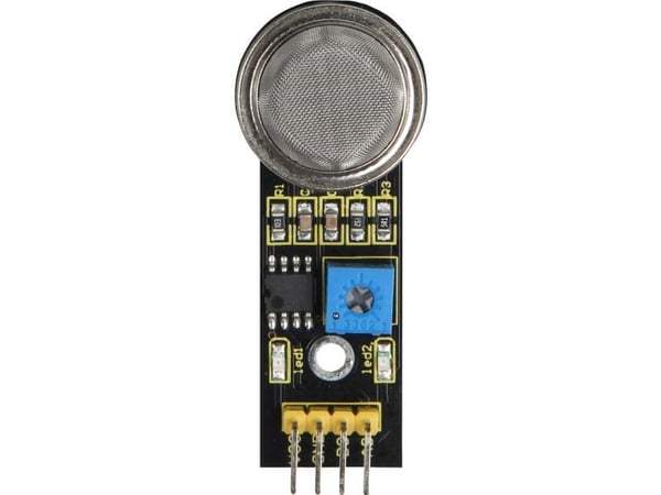 Joy-iT SEN-MQ8, Gass-sensor, Arduino/Raspberry Pi, Alle merker, Svart, 52 mm, 20 mm