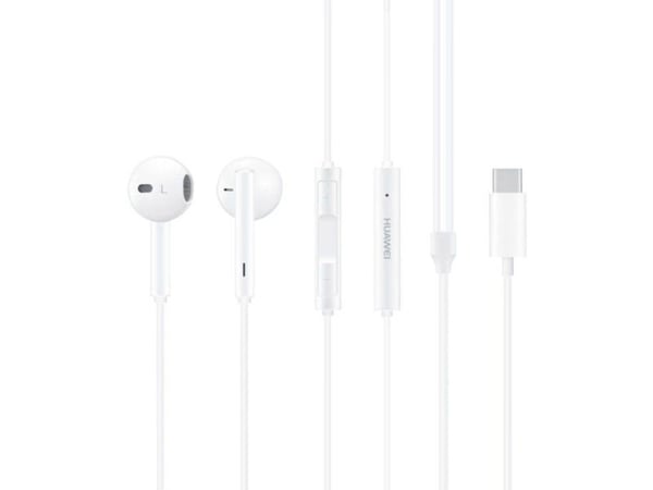 Huawei 55030088, Kabel, Samtal/musik, Headset, Vit