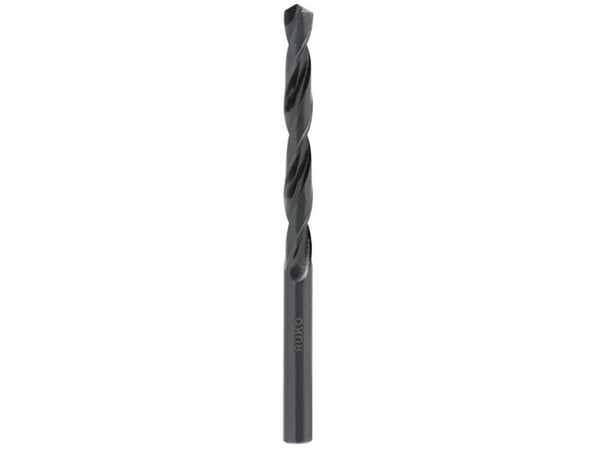 RUKO 206100 HSS metallspiralborr 10 mm total längd 133 mm rullformad DIN 338 cylindrisk skaft 1 st