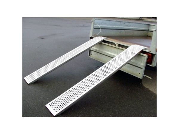 11274 gerade Rampe 400 kg Aluminium 150 mm x 21,5 mm x 3,5 cm