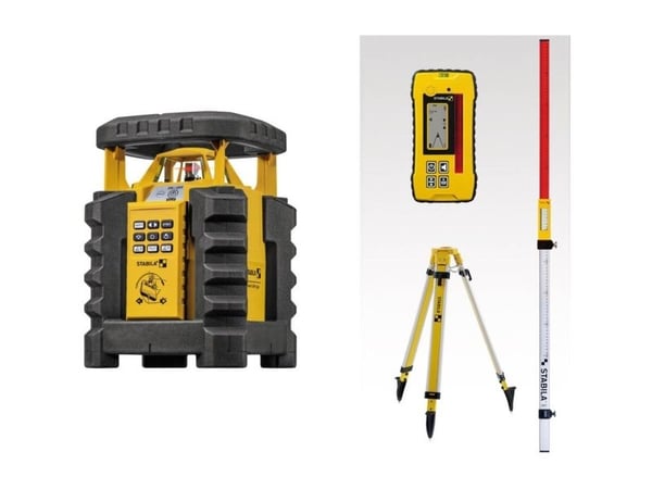 Stabila rotationslaser LAR 350 röd 800 m