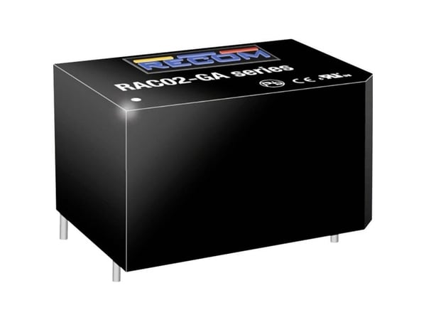 RECOM RAC02-05SGA AC/DC-printstrømforsyning 5 V 2 W