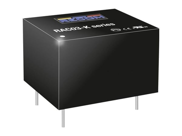 RECOM RAC03-3.3SK AC/DC-printstrømforsyning 3,3 V 3 W