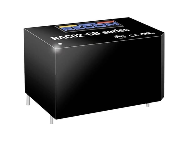 RECOM RAC02-15SGB AC/DC-printstrømforsyning 15 V 2 W