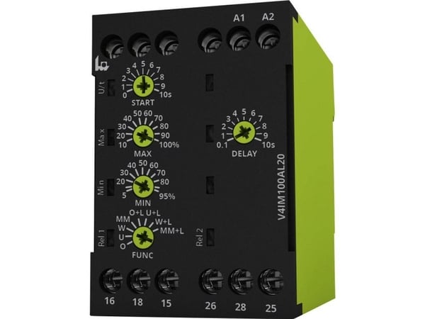 tele V4IM100AL20 24-240V AC/DC Valvontareleet 24, 24 - 240, 240 V/DC, V/AC 2 x kytkin 1 kpl
