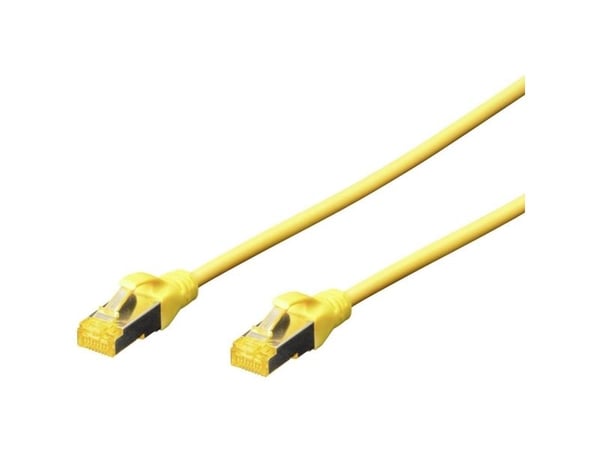 DIGITUSCAT6A S-FTP PATCH CABLE CABL CU LSZH AWG 26/7 0.25M YELLOW