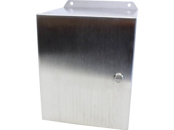 Hammond Electronics installationskåpa för väggmontering 254 x 203 x 152 rostfritt stål (1 st.)
