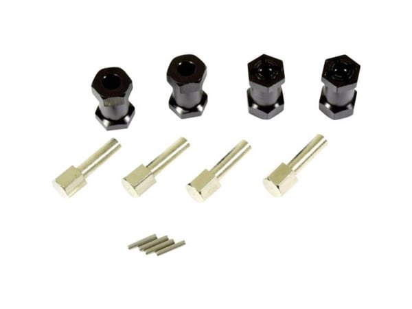 Absima 2560021, Stub-akselpinsett, Metall, Svart, Bronse