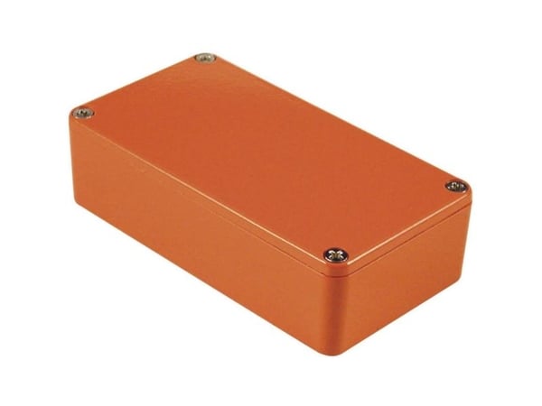 Hammond Electronics 1590XXRD universalkabinett 145 x 121 x 39 aluminium rød, 1 stk