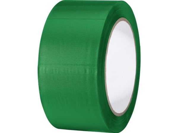 TOOLCRAFT 832450Ü-C PVC-tape grønn (L x B) 33 m x 50 mm 1 stk