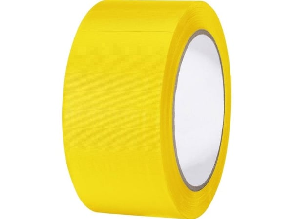 TOOLCRAFT 832450G-C pvc-tape Gul (L x B) 33 m x 50 mm 1 stk