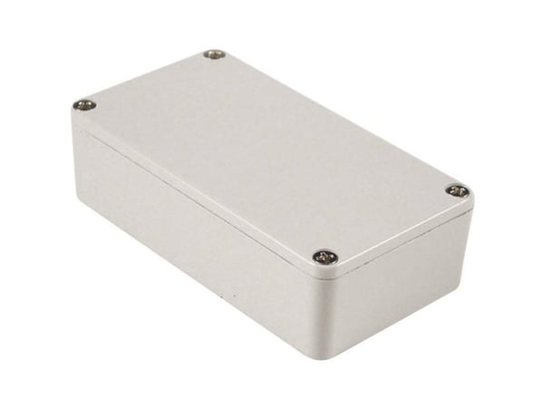 Hammond Electronics 1590XXLG universal-kabinett 145 x 121 x 39 aluminium grå/hvit (RAL 7035) 1 stk