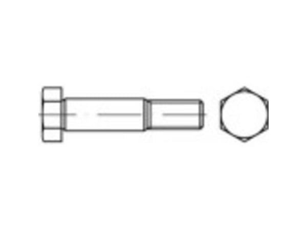 TOOLCRAFT gjennomgående umbrako M10 45 mm DIN 609 – 25 stk