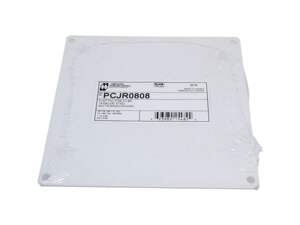 Hammond Electronics monteringsplate stål hvit (L x B x H) 171 x 175 x 1.8 mm 1 stk