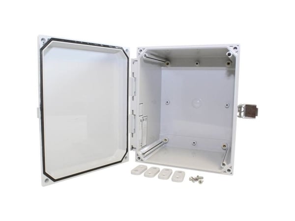 Hammond Electronics Hammond Electronics seinäkiinnityskaappi 252 x 207 x 152 Polykarbonaatti vaaleanharmaa 1 kpl