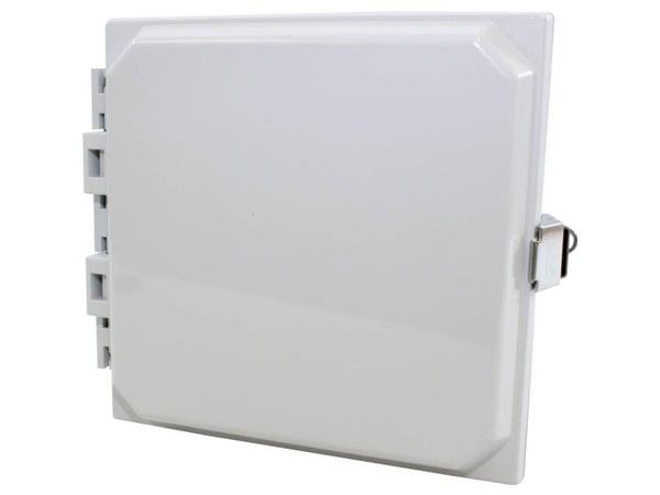 Hammond Electronics Hammond Electronics seinäkiinnityskaappi 202 x 207 x 101 polykarbonaatti vaaleanharmaa 1 kpl