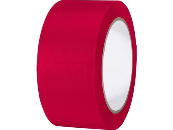 TOOLCRAFT 832450R-C PVC-tape rød (L x B) 33 m x 50 mm, 1 stk