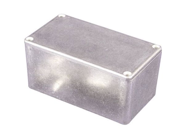 Hammond Electronics universal-kapsling 250 x 250 x 100 mm aluminium sort