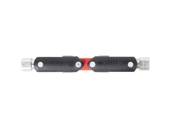 Wiha 44001, Fiberglass, Plast, Zink, Sort, Rød, 105 g