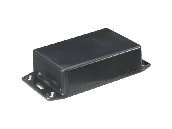 Hammond Electronics 1591DFLBK Euro-kaappi 160 x 80 x 50 ABS Lajittelu 1 kpl 1 kpl