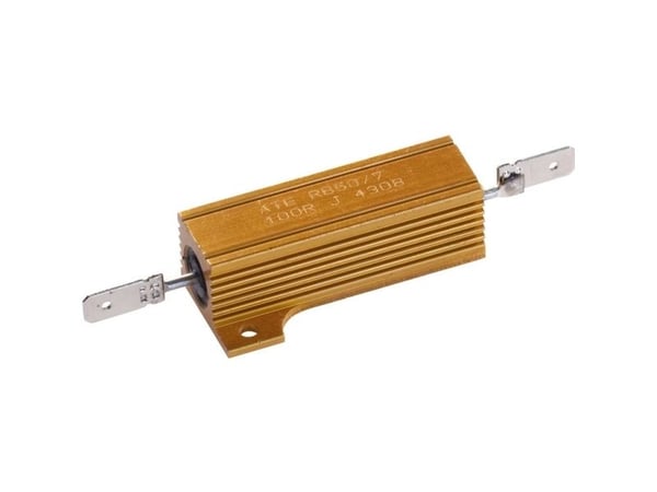 ATE Electronics RB50/7-8R0-J effektmotstand 8 ohm 50 W 5 % rektangulær pluggtilkobling 1 stk