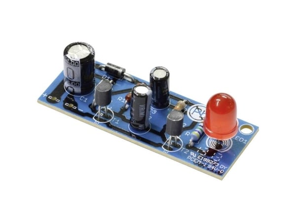 Kemo B186 vilkkuvalo-sarja Malli: sarja 6 V/DC, 9 V/DC, 12 V/DC